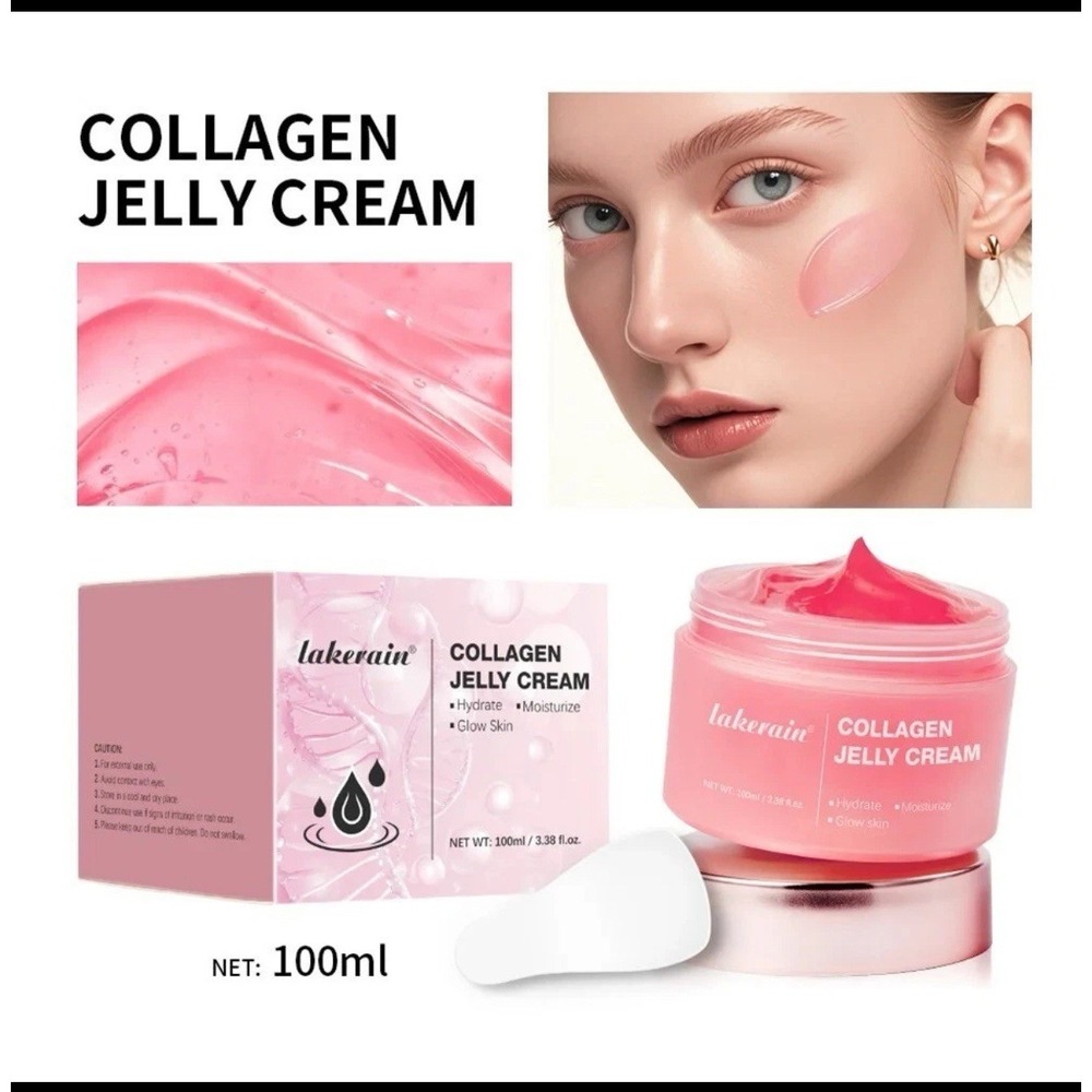 Lakerain Jelly Cream Moisturizing Collagen Hydrolyzed Soothing Firmness